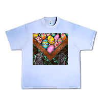 Grape Ice easter Urban Heavy Tee - CowhideDigitalArt