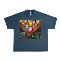 Midnight Navy easter Urban Heavy Tee - CowhideDigitalArt