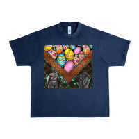 Navy easter Urban Heavy Tee - CowhideDigitalArt