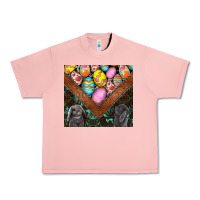 Salmon easter Urban Heavy Tee - CowhideDigitalArt