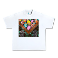White easter Urban Heavy Tee - CowhideDigitalArt