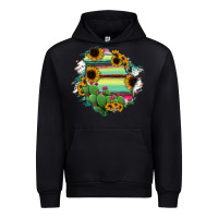 Black Chihuahua State Of Mexico Map Urban Hoodie - RanaPortraitStore