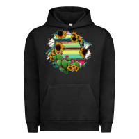 Pigment Black Chihuahua State Of Mexico Map Urban Hoodie - RanaPortraitStore