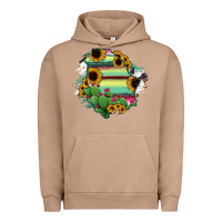Pigment Burro Chihuahua State Of Mexico Map Urban Hoodie - RanaPortraitStore