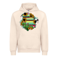 Sandshell Chihuahua State Of Mexico Map Urban Hoodie - RanaPortraitStore