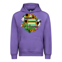 Tulip Chihuahua State Of Mexico Map Urban Hoodie - RanaPortraitStore