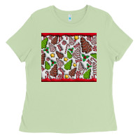 Matcha Christmas Cakes Ladies Tee - CowhideDigitalArt