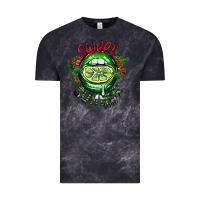 Cloud Black summer time Vintage Tee - CowhideDigitalArt