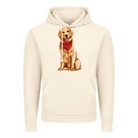 Vintage Artic golden retriever Vintage Hoodie - Artiststas