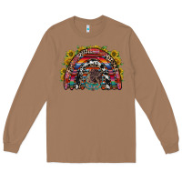 Toasted Coconut mexican rainbow Long Sleeve Tee - RacoonDesign