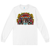 White mexican rainbow Long Sleeve Tee - RacoonDesign