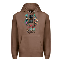 Chestnut nurse cna life messy bun Premium Hoodie - BarkalooDesign