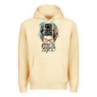 Pina Colada nurse cna life messy bun Premium Hoodie - BarkalooDesign