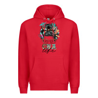 Red nurse cna life messy bun Premium Hoodie - BarkalooDesign
