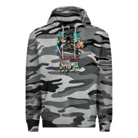 Slate Camo nurse cna life messy bun Premium Hoodie - BarkalooDesign