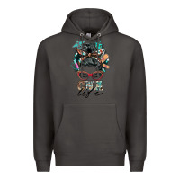 Smoke nurse cna life messy bun Premium Hoodie - BarkalooDesign