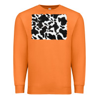 Carrot distressed black glitter cowhide pattern Premium Sweatshirt - RanaPortraitStore