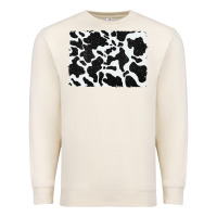Sandshell distressed black glitter cowhide pattern Premium Sweatshirt - RanaPortraitStore