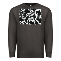 Smoke distressed black glitter cowhide pattern Premium Sweatshirt - RanaPortraitStore