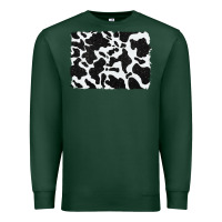 Sports Green distressed black glitter cowhide pattern Premium Sweatshirt - RanaPortraitStore