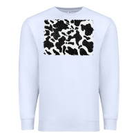 White distressed black glitter cowhide pattern Premium Sweatshirt - RanaPortraitStore