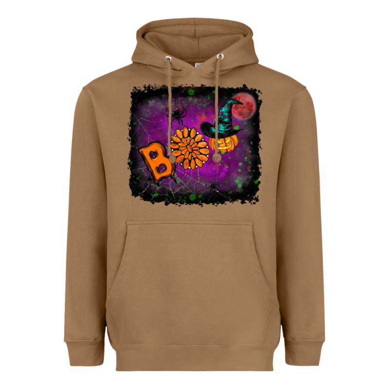 Boo Gemstone Halloween Pumpkin Heavyweight Hoodie by RanaPortraitStore | Teevron