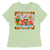Matcha christmas coffee class Ladies Tee - CowhideDigitalArt