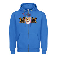 True Royal Corgi Mom Zipper Hoodie - Jasminsmagicworld