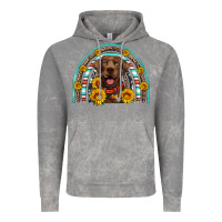 Cloud Rock chocolate labrador rainbow Vintage Hoodie - Artiststas