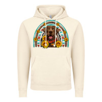 Vintage Artic chocolate labrador rainbow Vintage Hoodie - Artiststas
