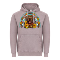 Vintage Zinc chocolate labrador rainbow Vintage Hoodie - Artiststas