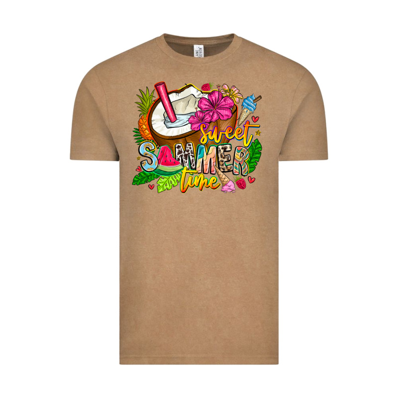Summer Time Vintage Tee by CowhideDigitalArt | Teevron