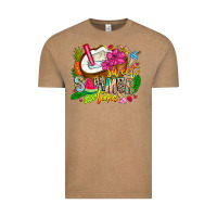 Vintage Coffee summer time Vintage Tee - CowhideDigitalArt