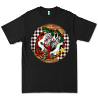 Black Cowgirl Boots Premium Tee - FaDigitalArtStudio