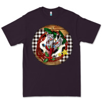 Plum Cowgirl Boots Premium Tee - FaDigitalArtStudio