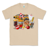 Mushroom School Bus Coffee Cups Classic Tee - FaDigitalArtStudio