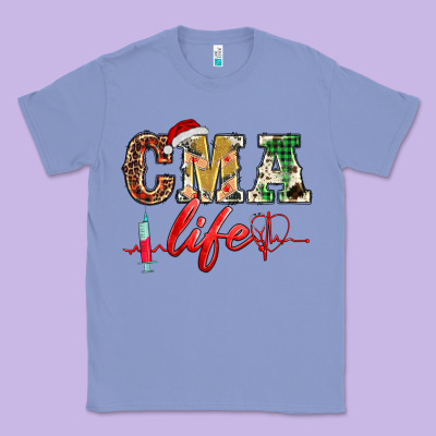 Christmas Certified Medical Assistant Life Classic Tee Designed By Barkaloodesign