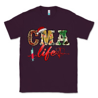 Plum christmas certified medical assistant life Classic Tee - BarkalooDesign