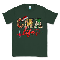 Sports Green christmas certified medical assistant life Classic Tee - BarkalooDesign