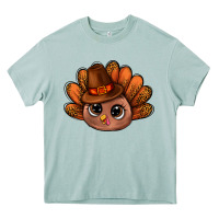 Arona turkey and leopard pattern and thanksgiving hat bbs Heavy Core Tee - BundleAndBundleShop