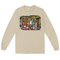 Mushroom mini western Long Sleeve Tee - RacoonDesign