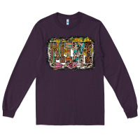 Plum mini western Long Sleeve Tee - RacoonDesign