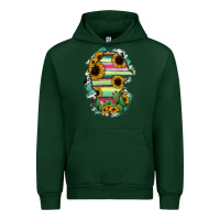 Forest Green Coahuila State Of Mexico Map Urban Hoodie - RanaPortraitStore