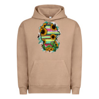 Pigment Burro Coahuila State Of Mexico Map Urban Hoodie - RanaPortraitStore