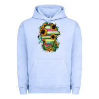 Pigment Grape Ice Coahuila State Of Mexico Map Urban Hoodie - RanaPortraitStore