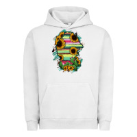 Pigment Lunar Rock Coahuila State Of Mexico Map Urban Hoodie - RanaPortraitStore