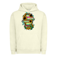 Pigment Pistachio Coahuila State Of Mexico Map Urban Hoodie - RanaPortraitStore