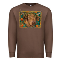 Chestnut highland cow fall Premium Sweatshirt - RanaPortraitStore