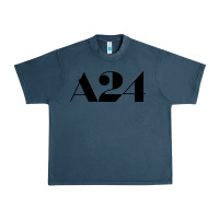 Midnight Navy a24  entertainment Urban Heavy Tee - baoMotion