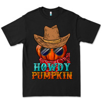 Black howdy pumpkin Premium Tee - BundleAndBundleShop